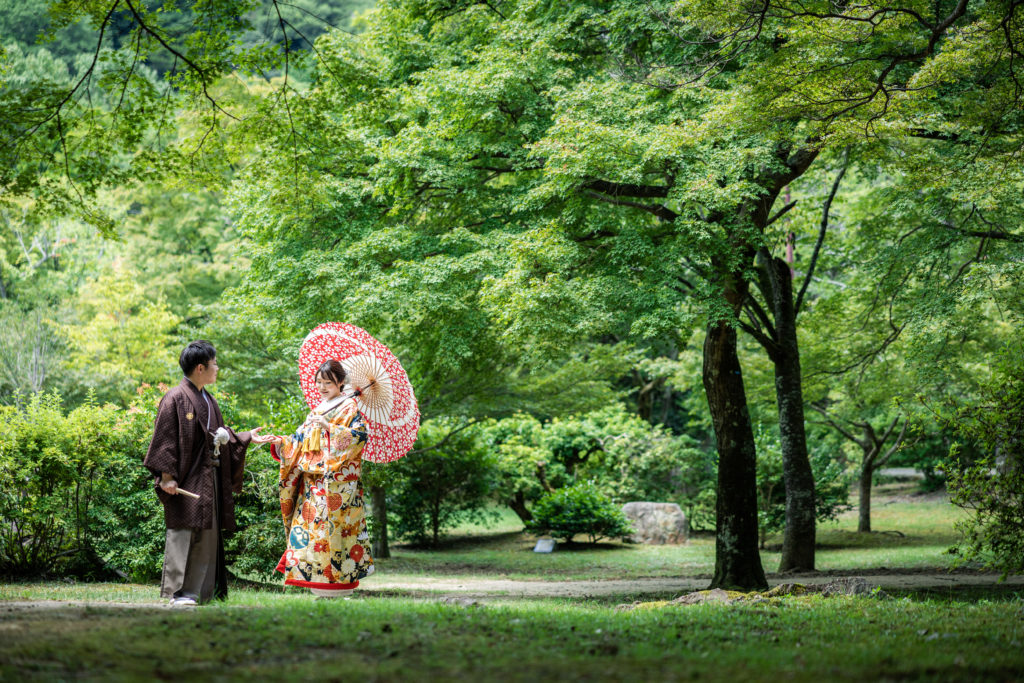 京都嵐山前撮り 当日の撮影イメージ