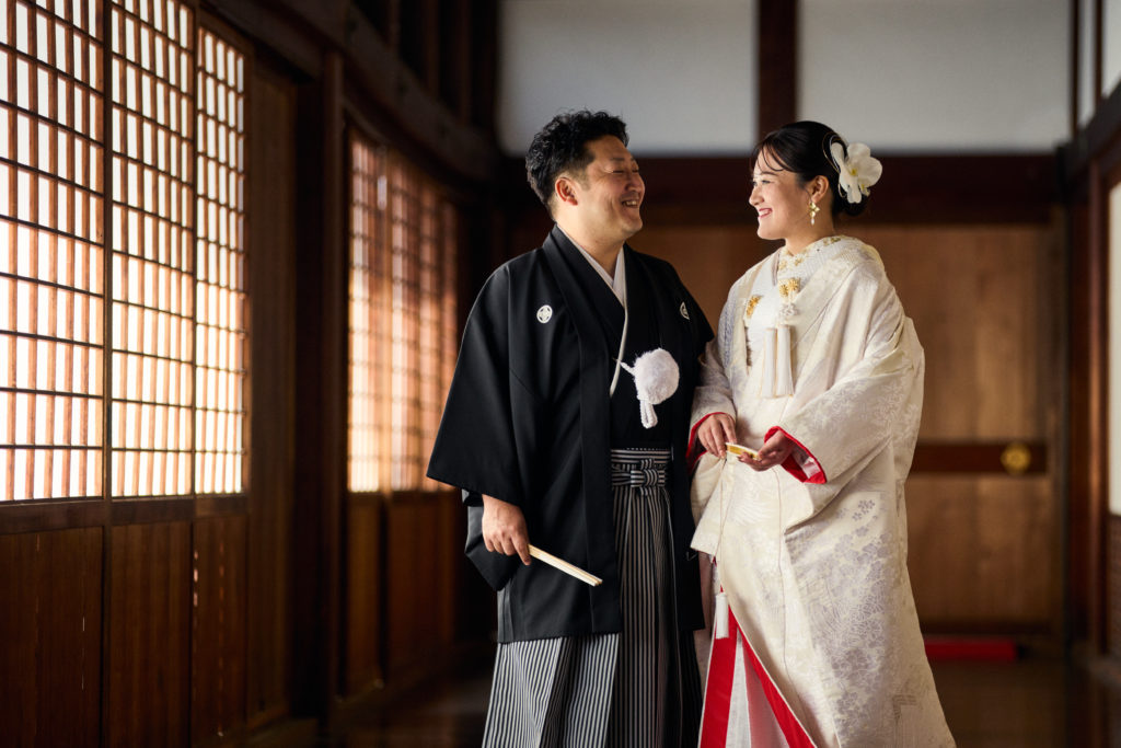 金戒光明寺で撮影する京都前撮り写真