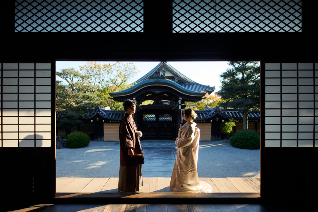 人気シーズンに予約が埋まりやすい金戒光明寺前撮り