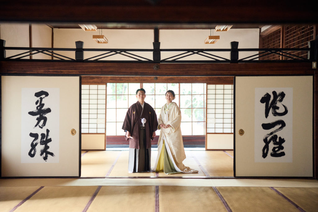 京都和装前撮り ハルウェディング 神社仏閣ロケーション撮影