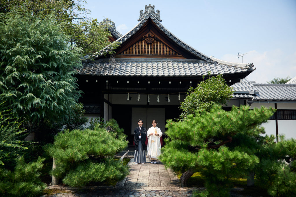 京都立本寺前撮りロケーション全体の雰囲気
